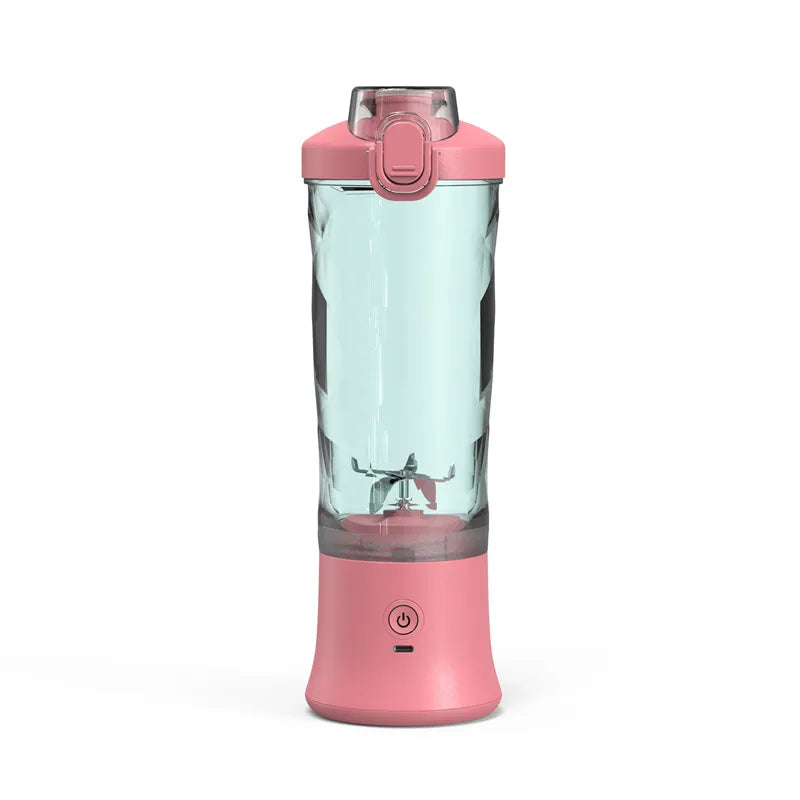 Portable Blender Juicer – Personal-Size Blender for Shakes and Smoothies with 6 Blades